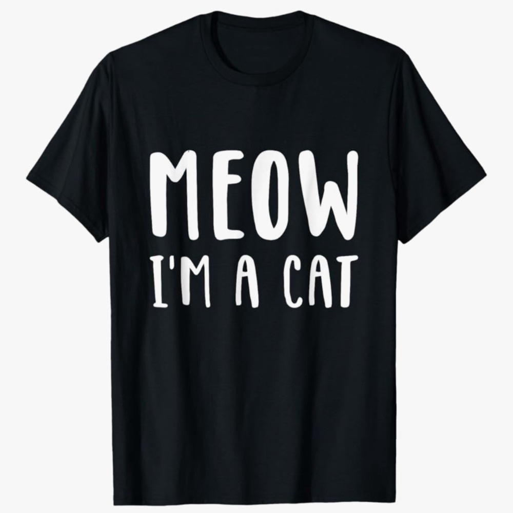 Black Cat T-Shirt - Unisex XL